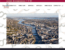 Tablet Screenshot of familylawireland.ie